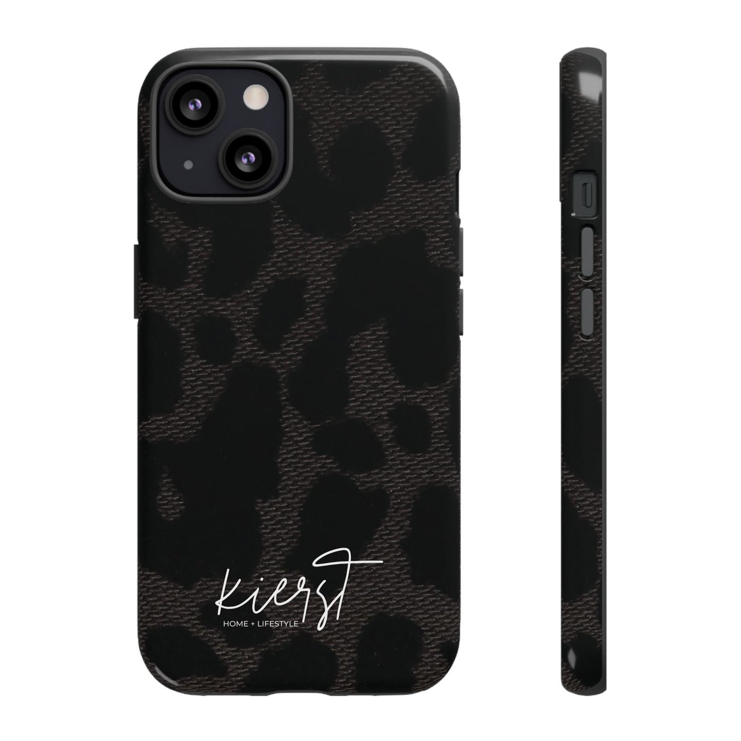 Black Leopard iPhone Case
