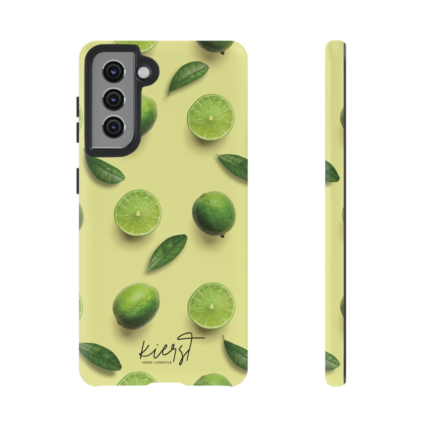 Limes Samsung Galaxy Phone Case | A Zesty Pop of Citrus and Style