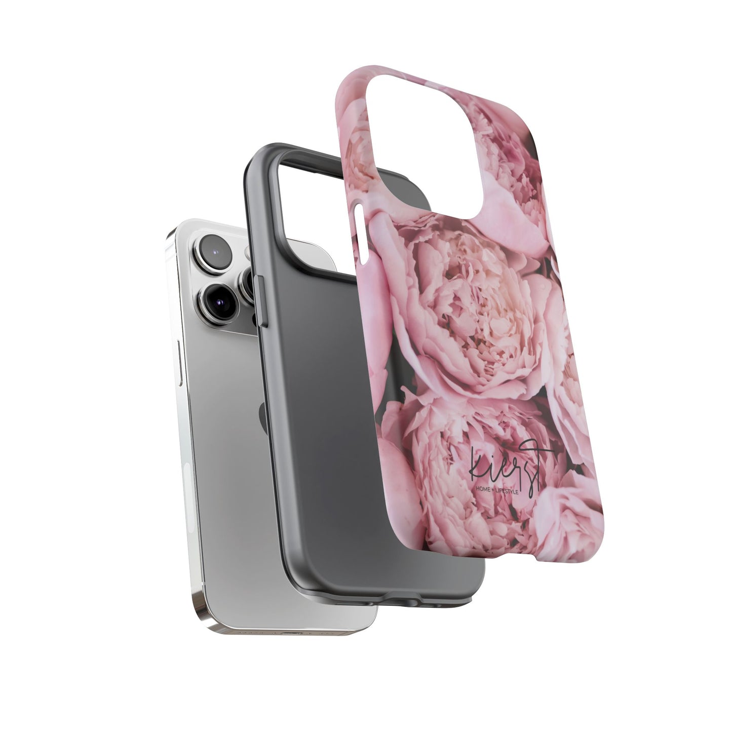 Pink Peonies iPhone Case | Soft Florals Meet Luxe Protection