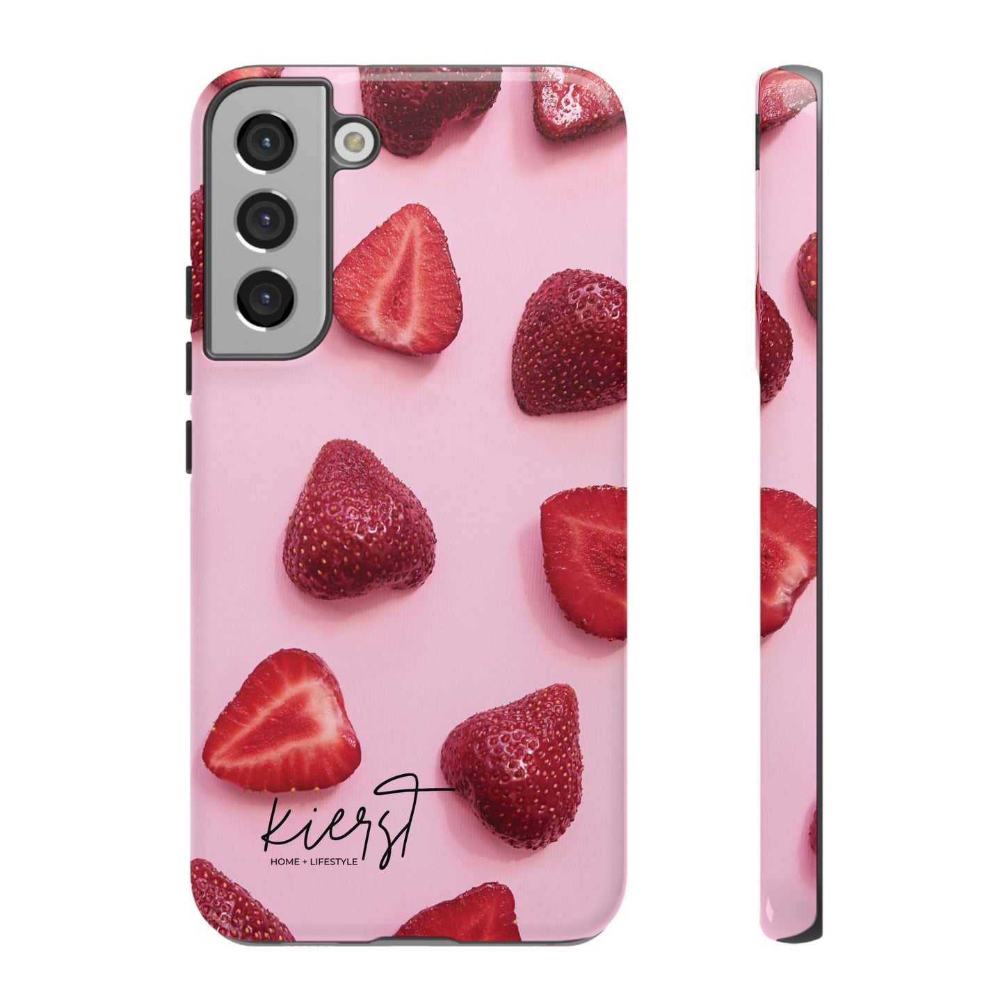 Strawberries Samsung Galaxy Phone Case | A Juicy Pop of Playfulness Meets Polished Design