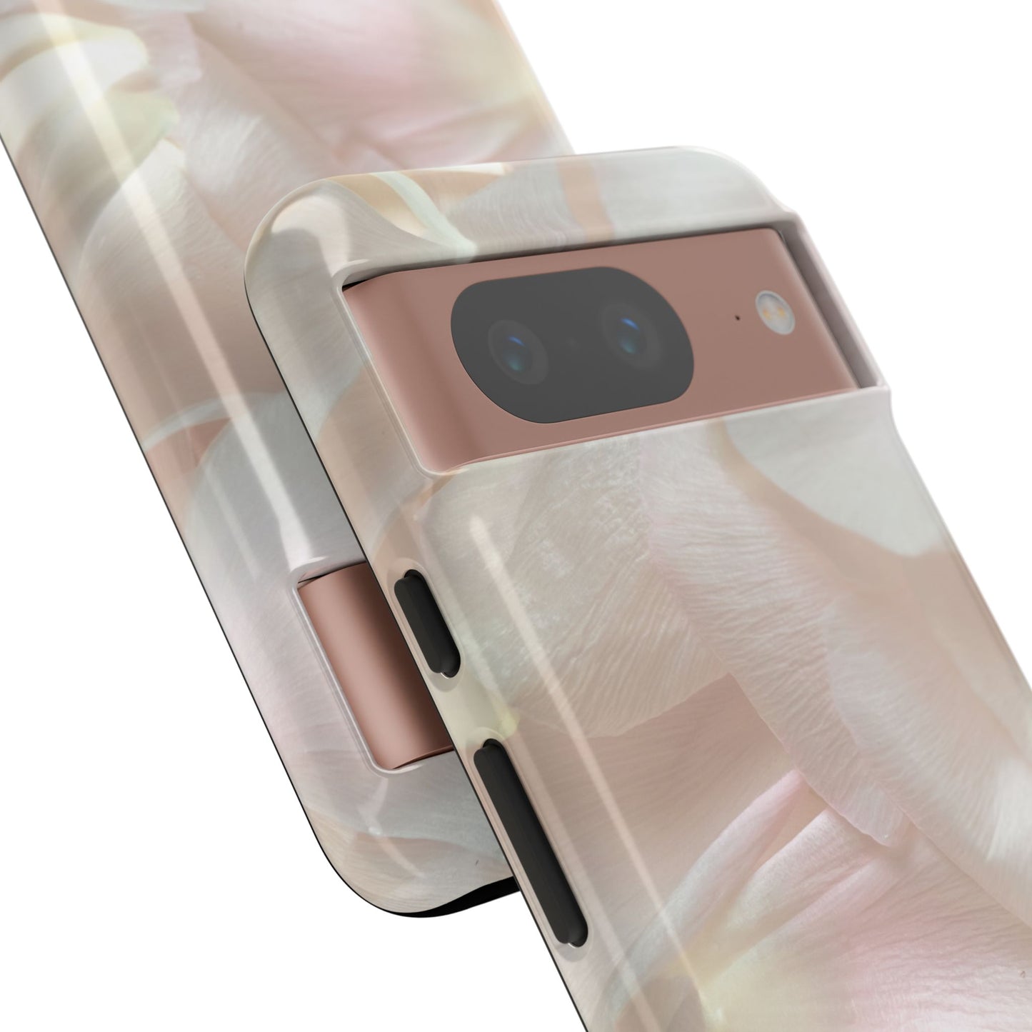 Iridescent Petals Google Pixel Case | Subtle Floral Elegance