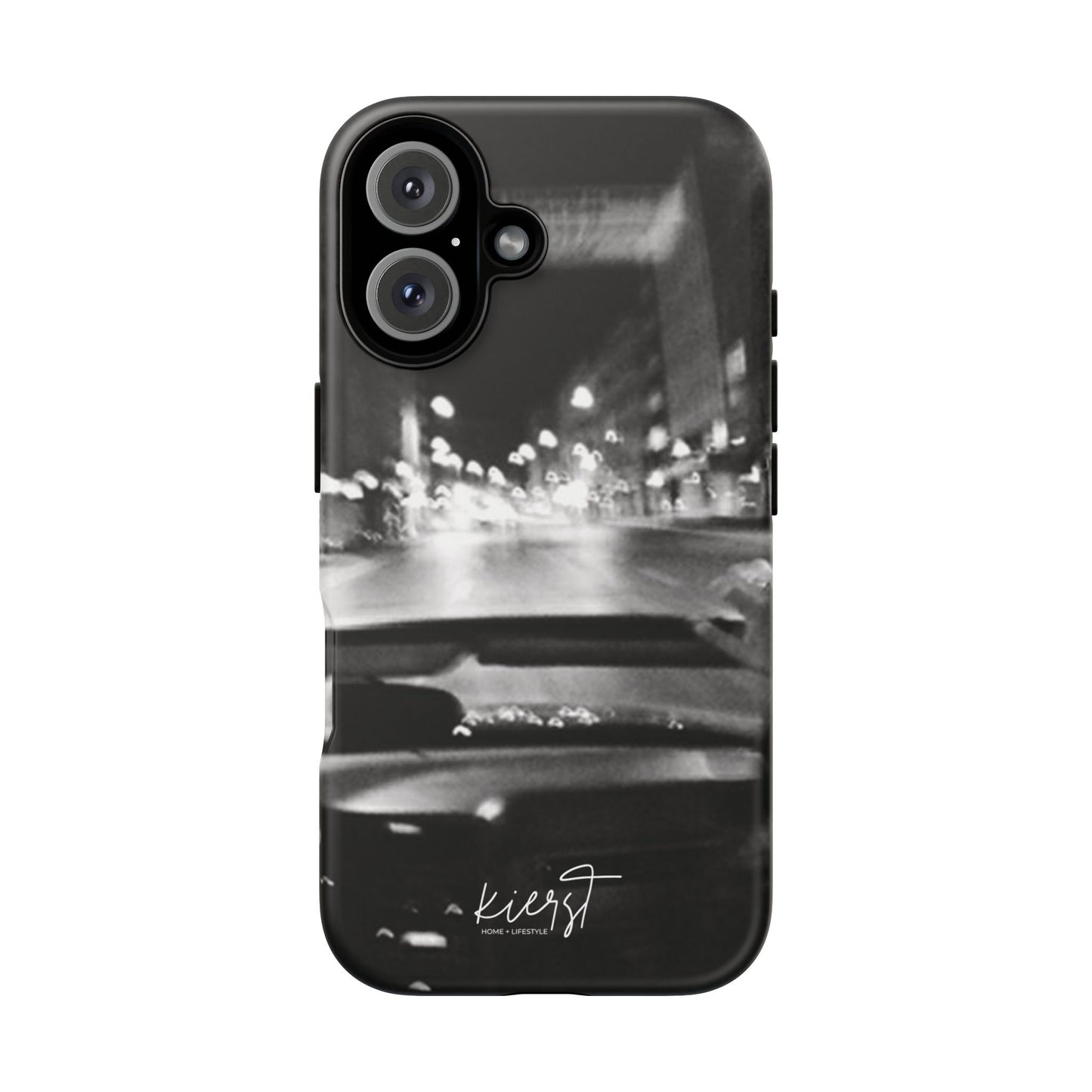 Faded Summer Nights iPhone Case | A Cinematic Blur of City Lights and Nostalgia