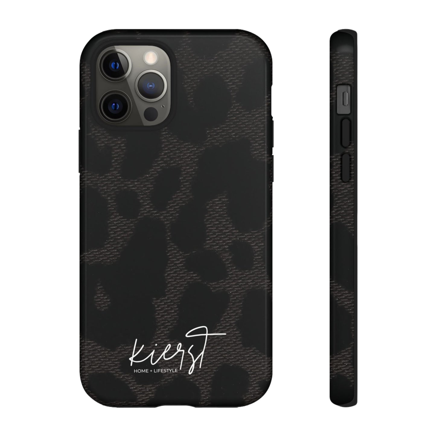 Black Leopard iPhone Case