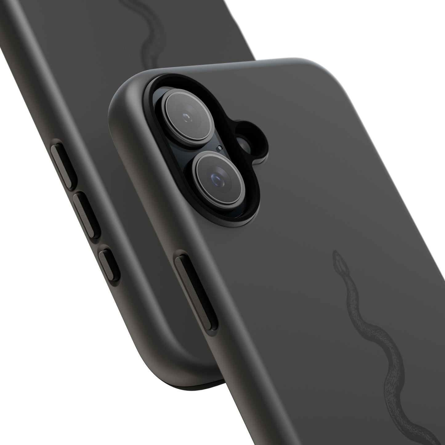 Long Black Snake iPhone Case | Subtle Edge, Quiet Power