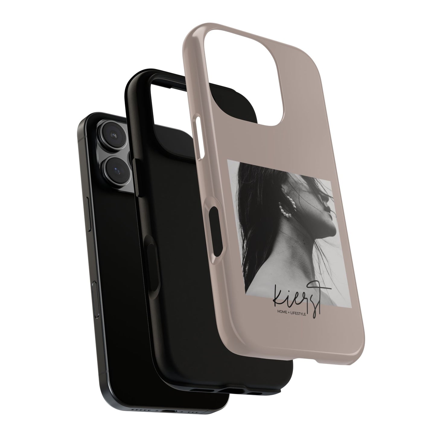 Monochrome Muse iPhone Case | Elevated Edge, Effortless Cool