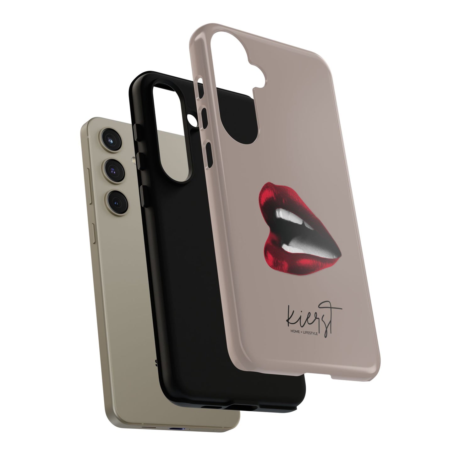 Retro Red Lips Samsung Galaxy Case | Pop Art, Luxe Feel