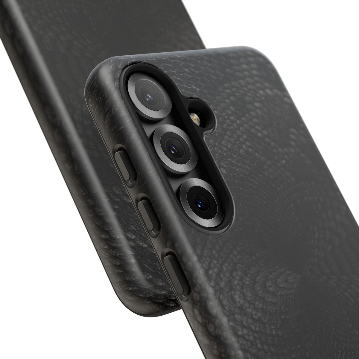 Black + Grey Snake Print Samsung Galaxy Phone Case