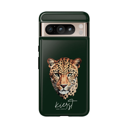 kierst Signature Midnight Pine Google Pixel Phone Case with Cheetah