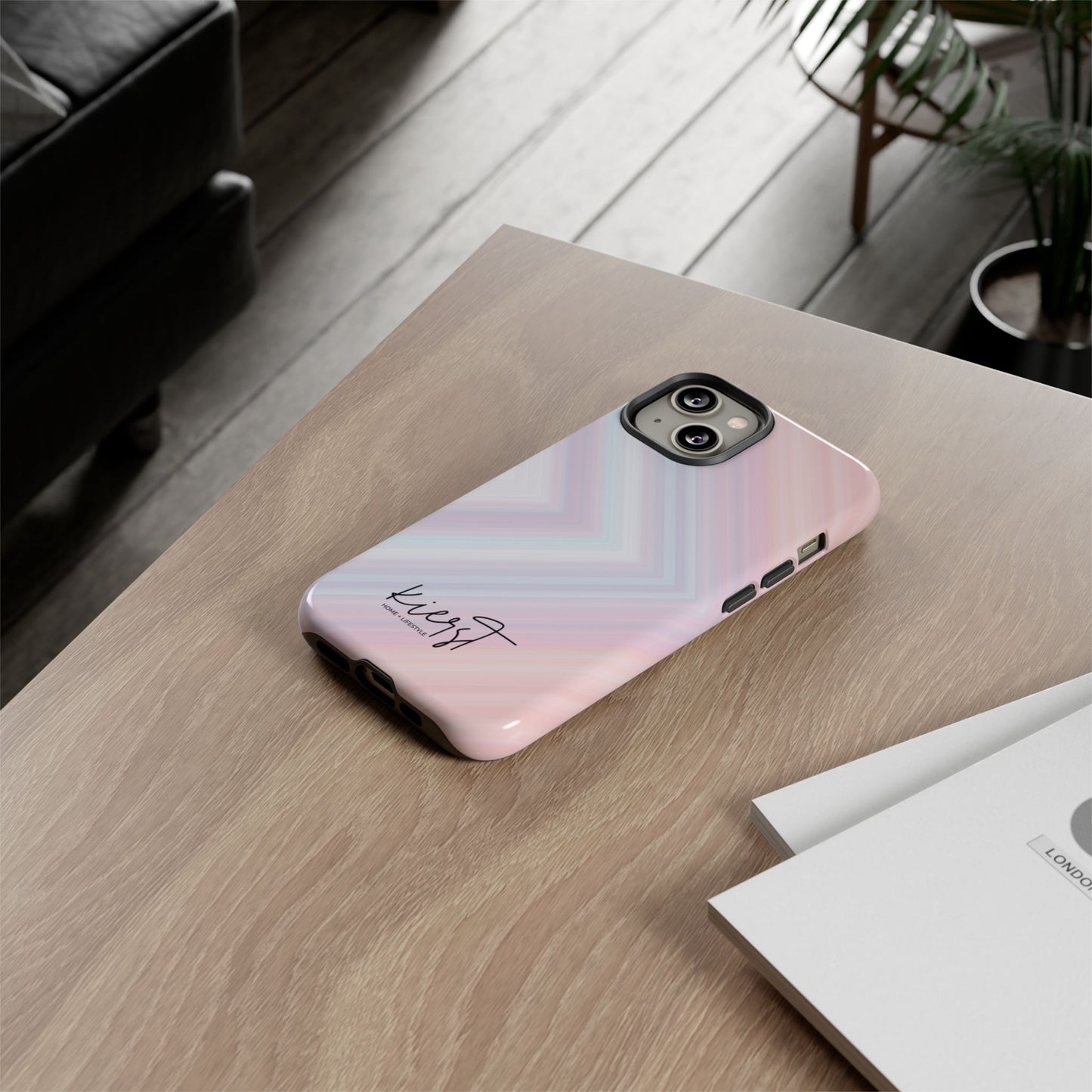 Pastel Arrows iPhone Case | Light layers, quiet movement