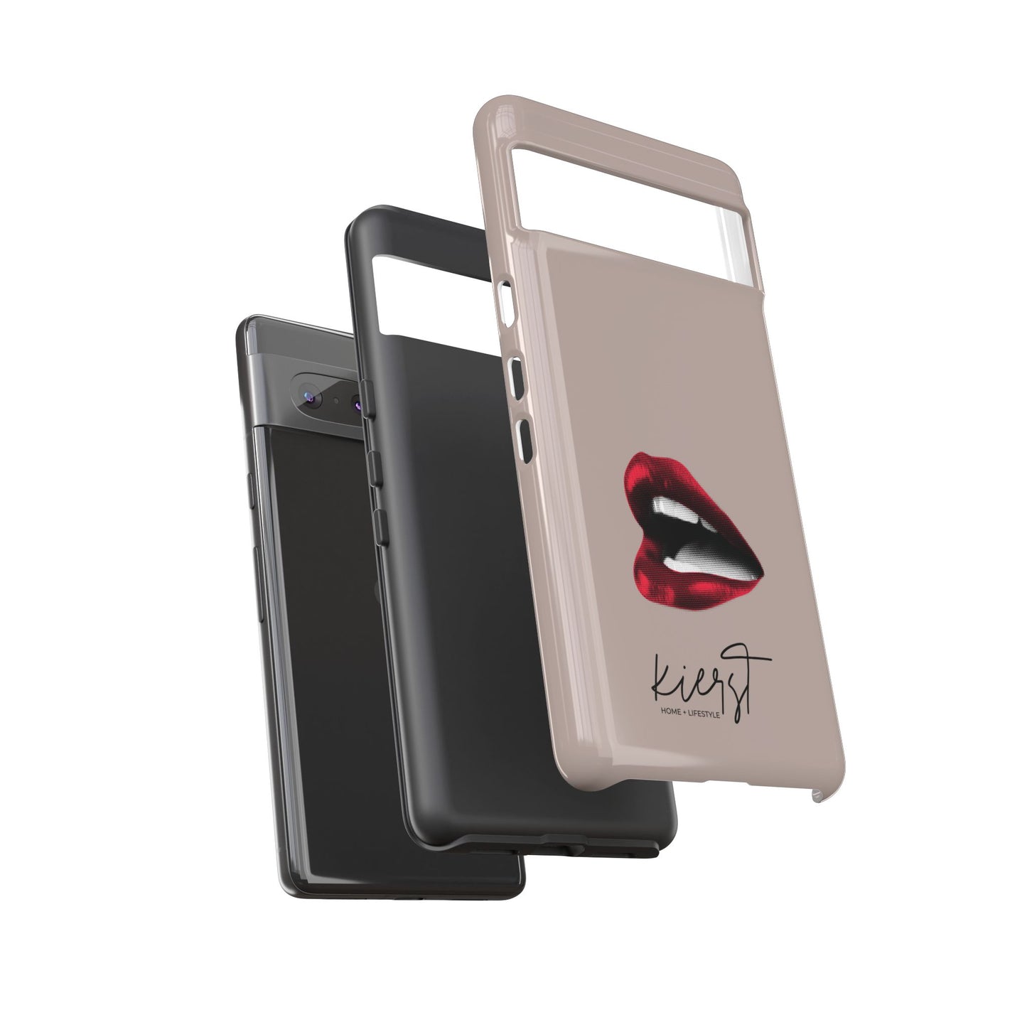 Retro Red Lips Google Pixel Case | Bold Design Meets Everyday Function