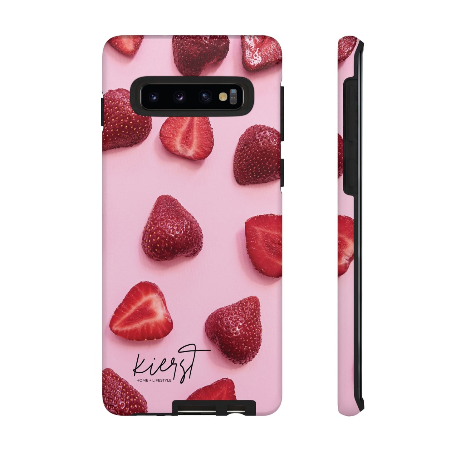 Strawberries Samsung Galaxy Phone Case | A Juicy Pop of Playfulness Meets Polished Design