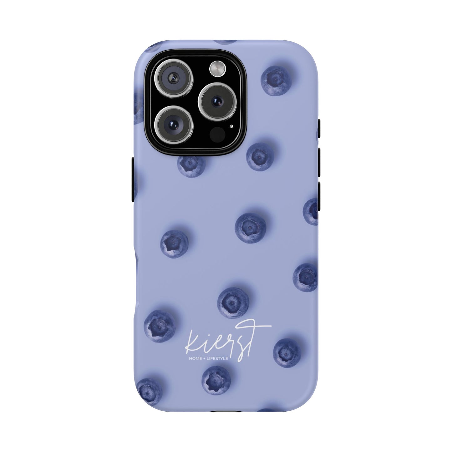 Blueberries iPhone Case | A refined play on fruit-forward charm