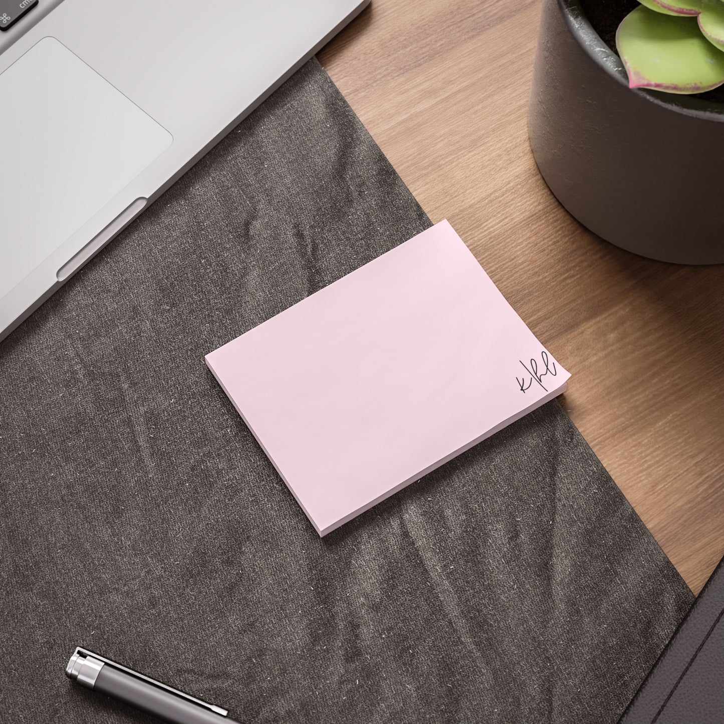 Signature Pink Post-it® Note Pad | Soft Blush Pink Sticky Notes for Everyday Luxury