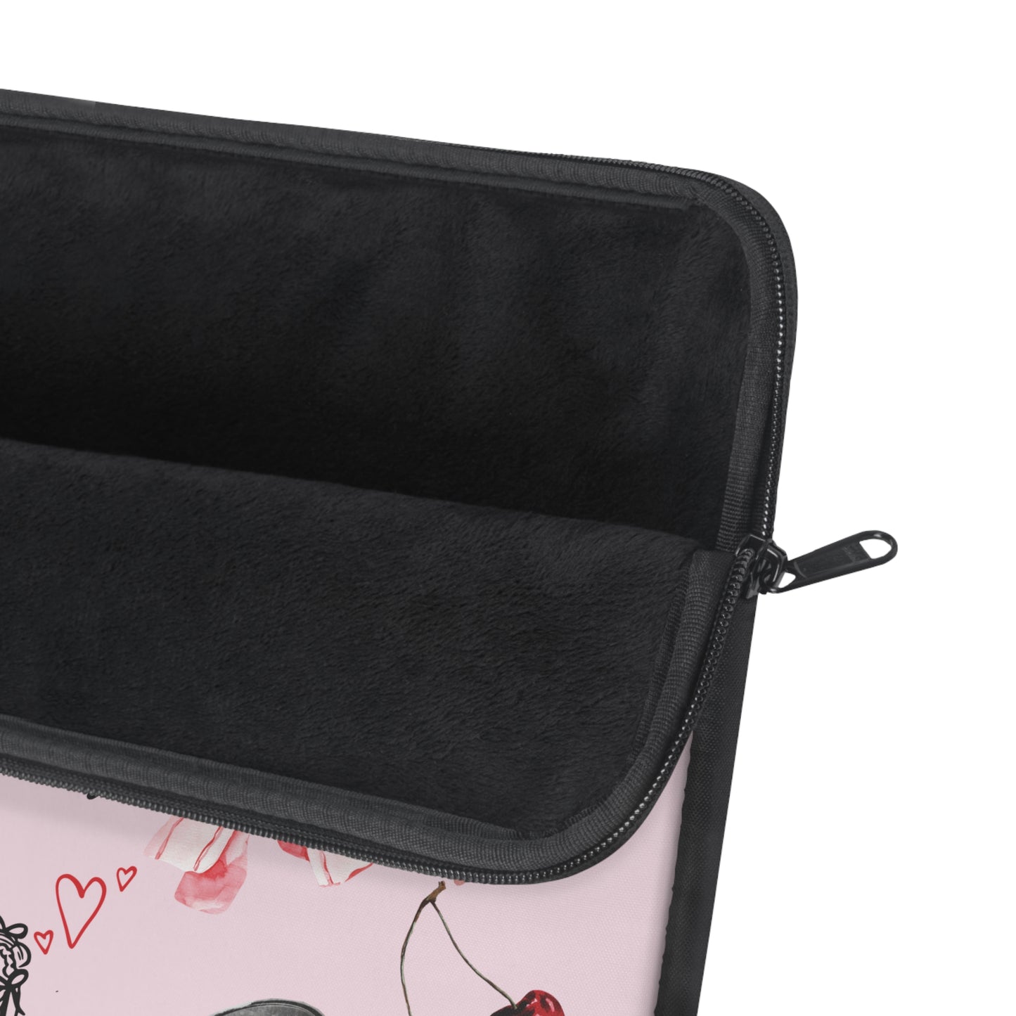 Signature Pink Edge of Romance Laptop Sleeve | Elegant & Minimalist Tech Style