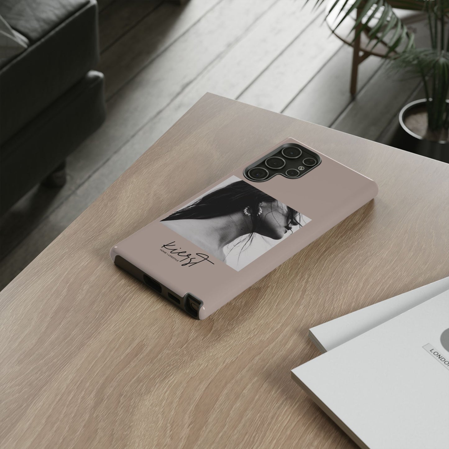 Monochrome Muse Samsung Galaxy Case | A portrait of quiet luxury
