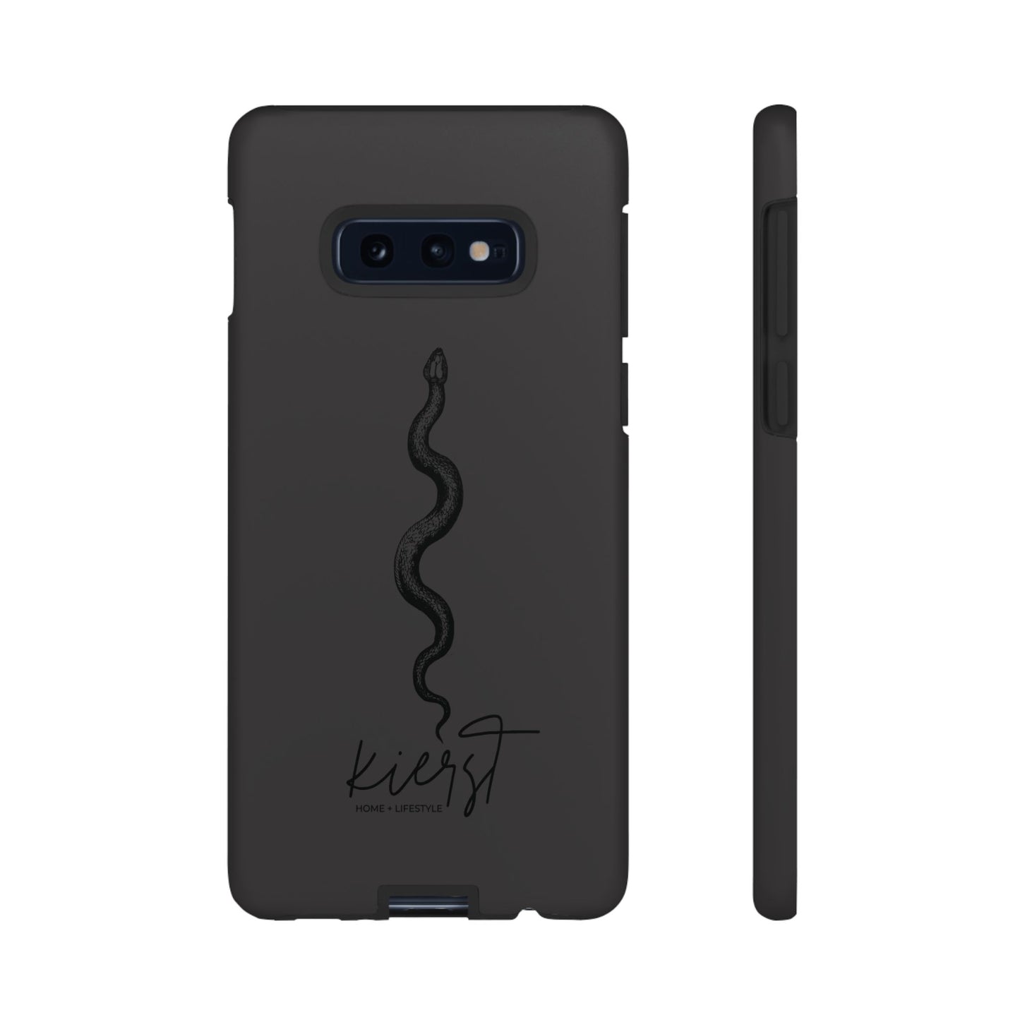 Long Black Snake Samsung Galaxy Phone Case | Power In The Subtleties