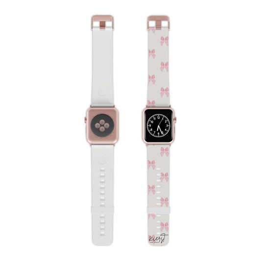 Pink Bows Apple Watch Band – Signature Sweetness