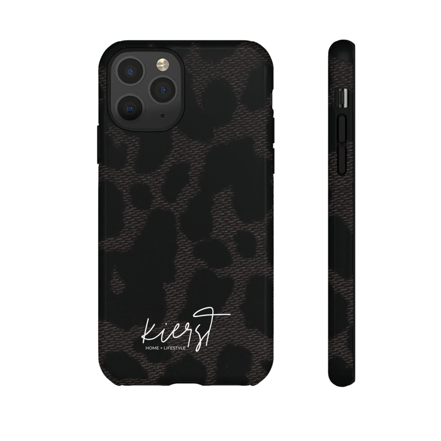 Black Leopard iPhone Case
