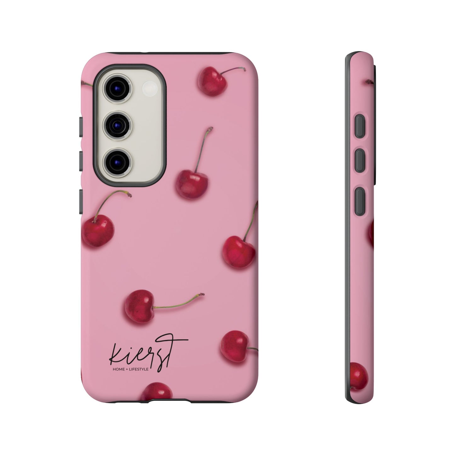 Cherries Samsung Galaxy Phone Case | Sweet Meets Sophisticated in This Standout Cover