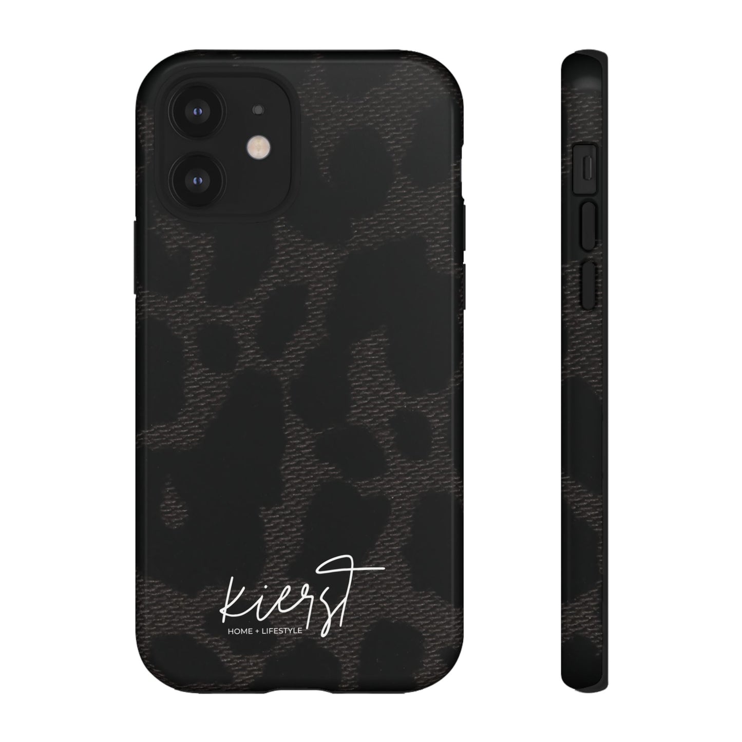 Black Leopard iPhone Case