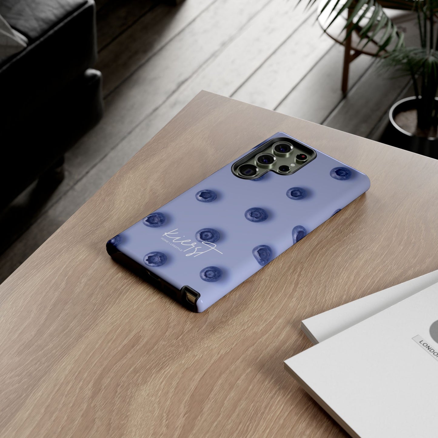 Blueberries Samsung Galaxy Case | Sweet, Subtle, and Unexpectedly Luxe