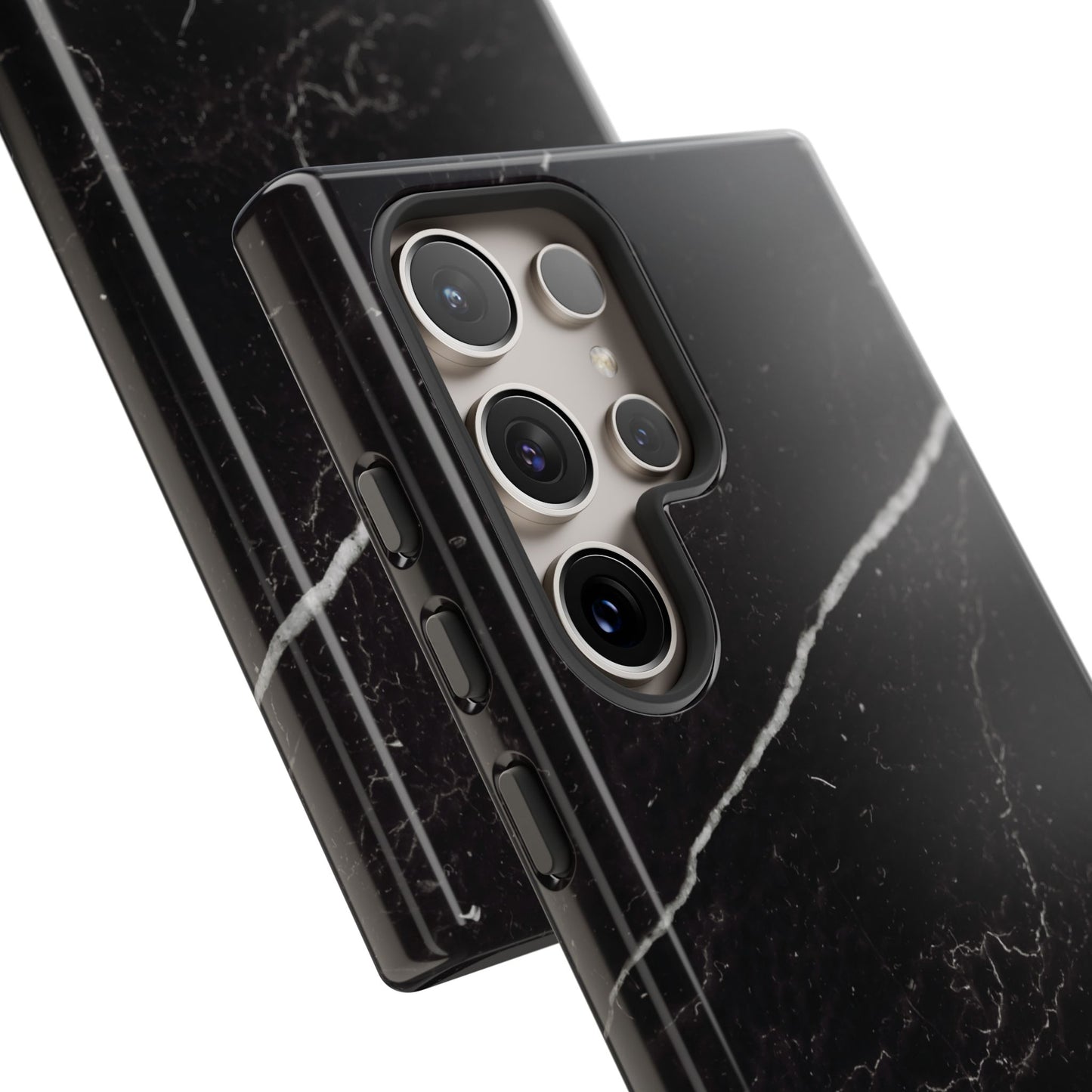 Black Marble Samsung Galaxy Phone Case | Elevated Protection Meets Timeless Design