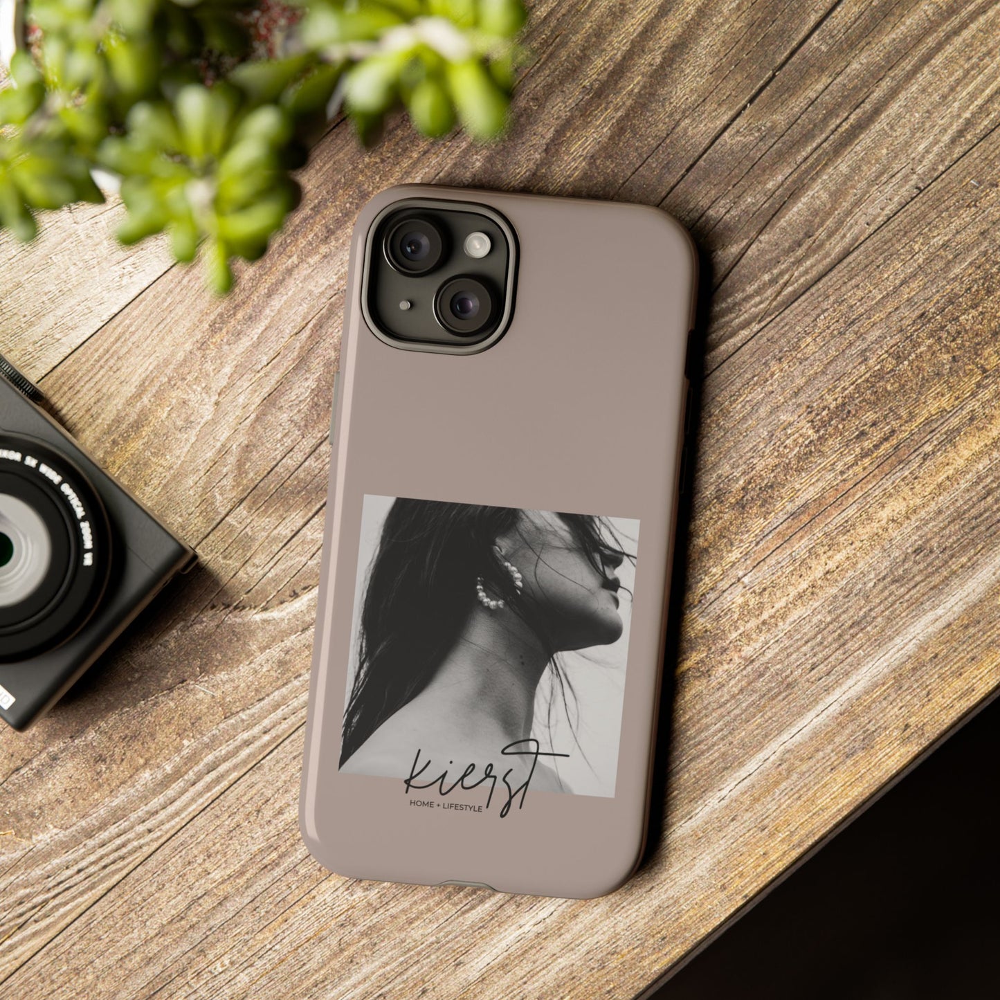 Monochrome Muse iPhone Case | Elevated Edge, Effortless Cool