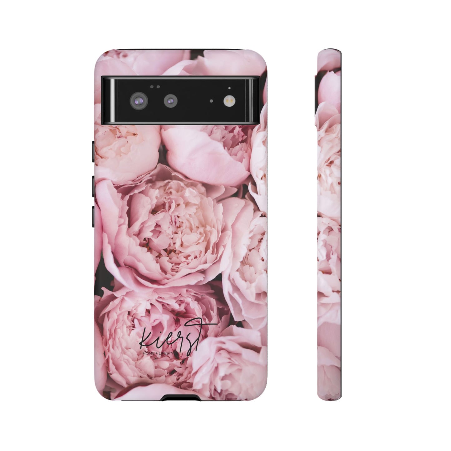 Pink Peonies Google Pixel Phone Case | Romantic Florals, Everyday Function