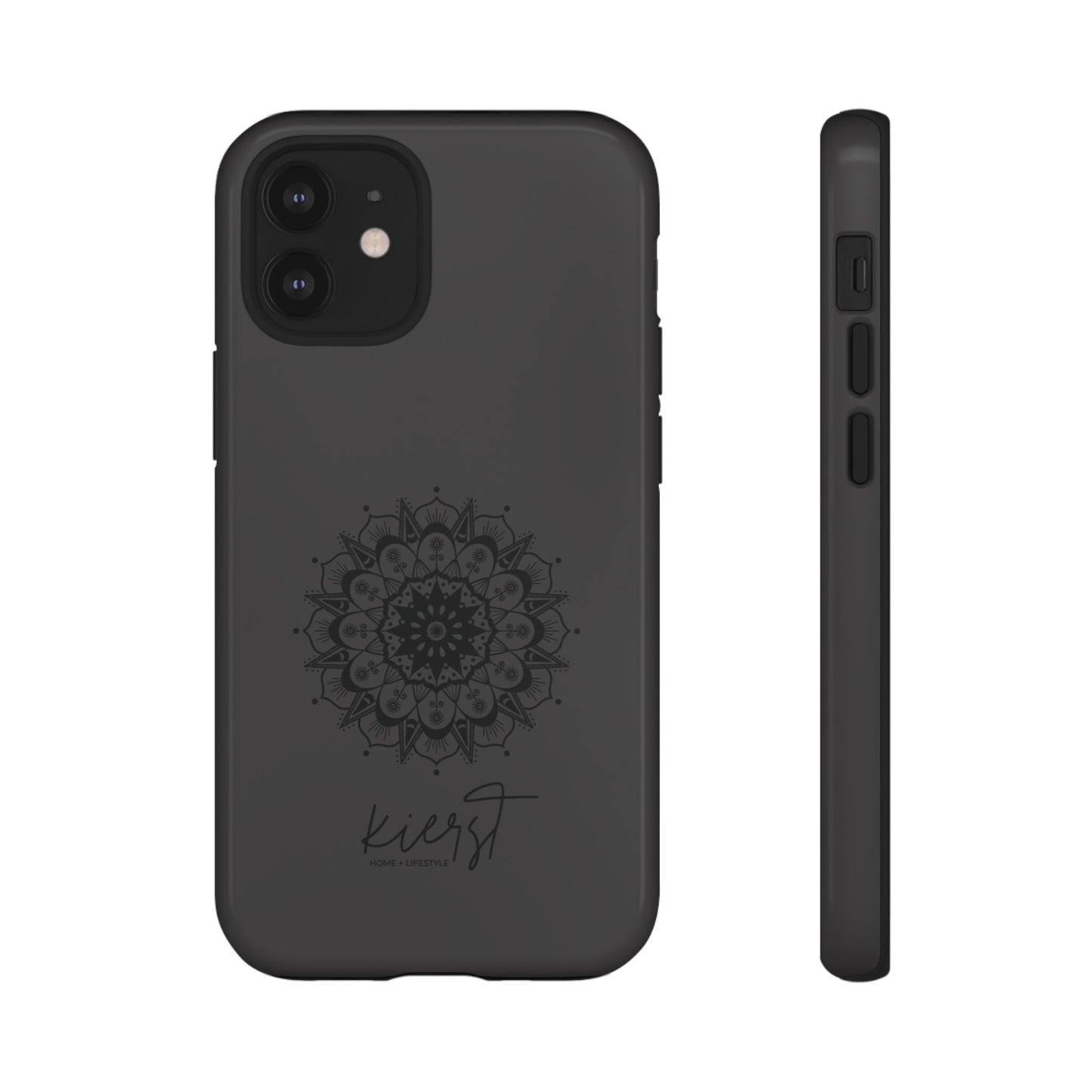 Black Mandala iPhone Case | Refined Calm in Every Curve