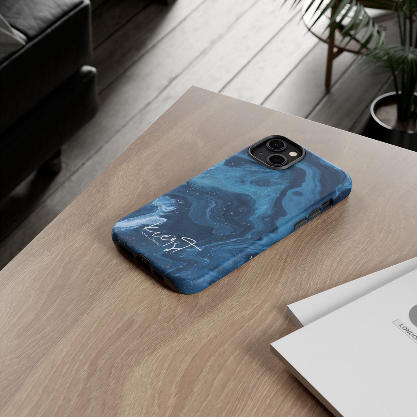Blue Marble iPhone Case | Bold, Rich, & Unapologetically Refined