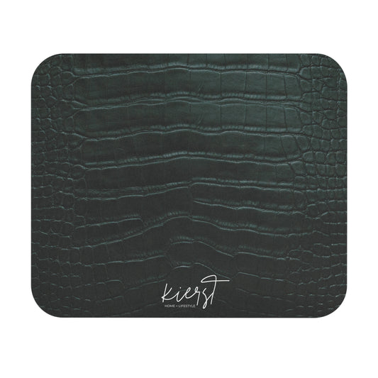 Emerald Crocodile Mouse Pad | Elevated Texture for Everyday Clicks
