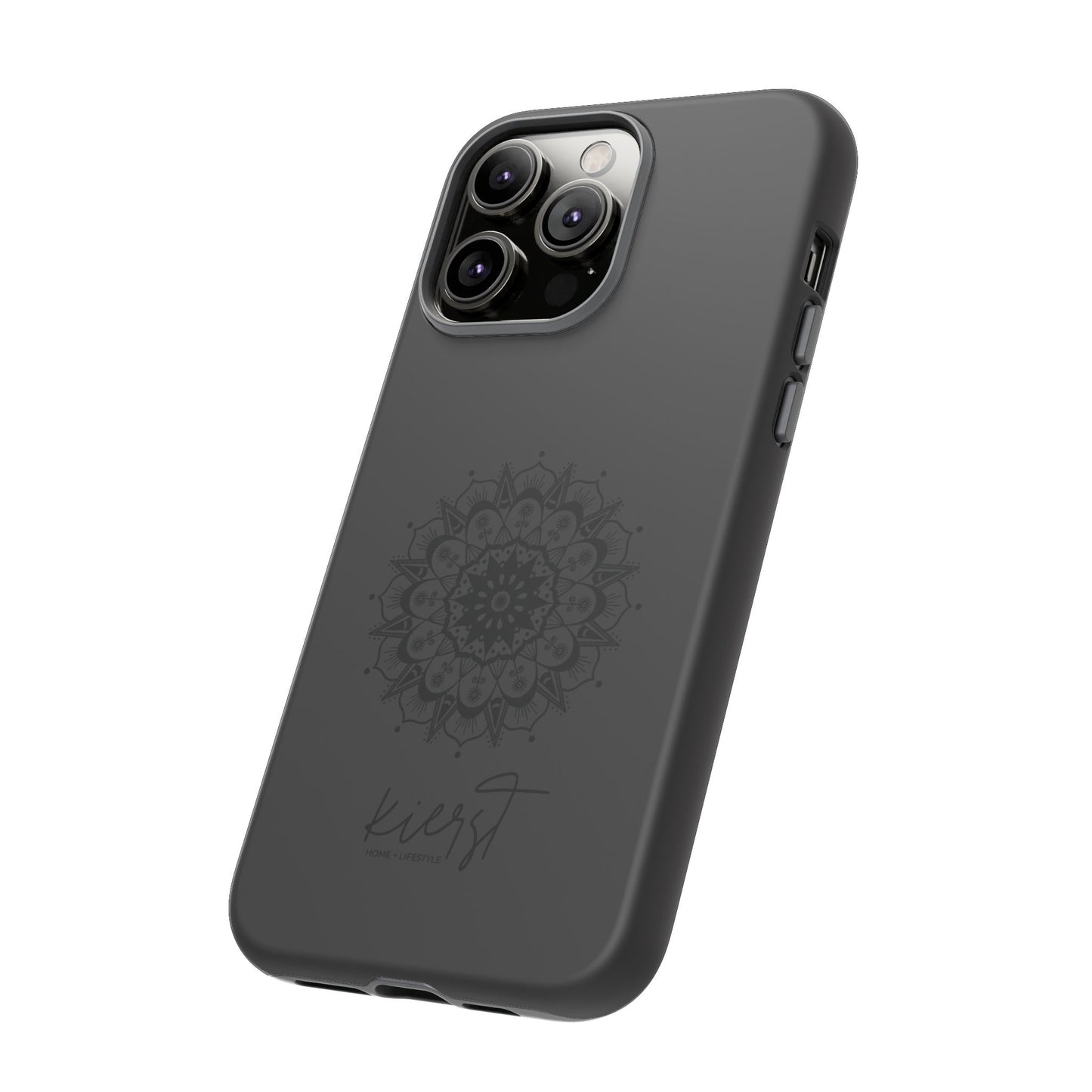 Black Mandala iPhone Case | Refined Calm in Every Curve