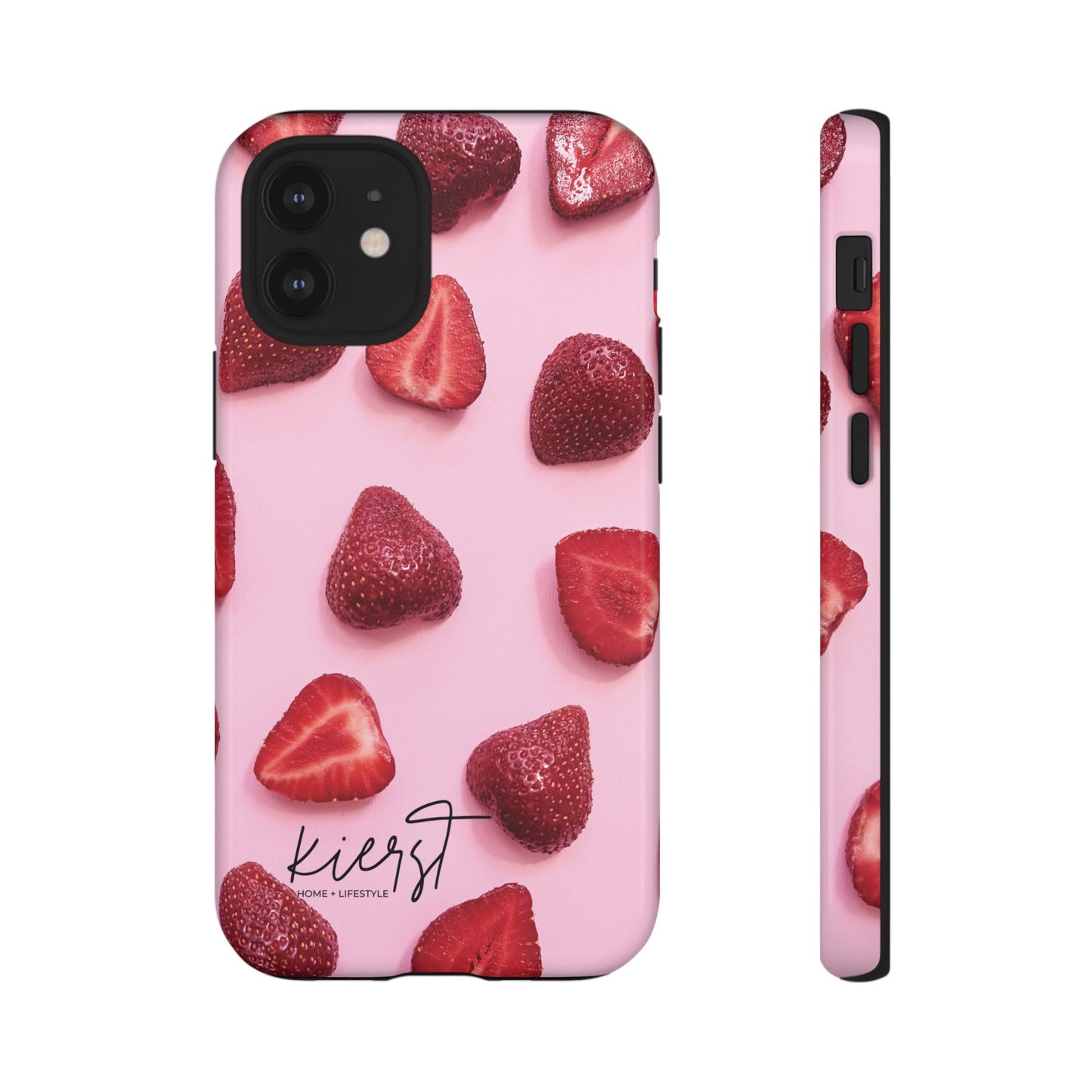 Strawberries iPhone Case | A Sweet Statement Rooted in Soft Luxury