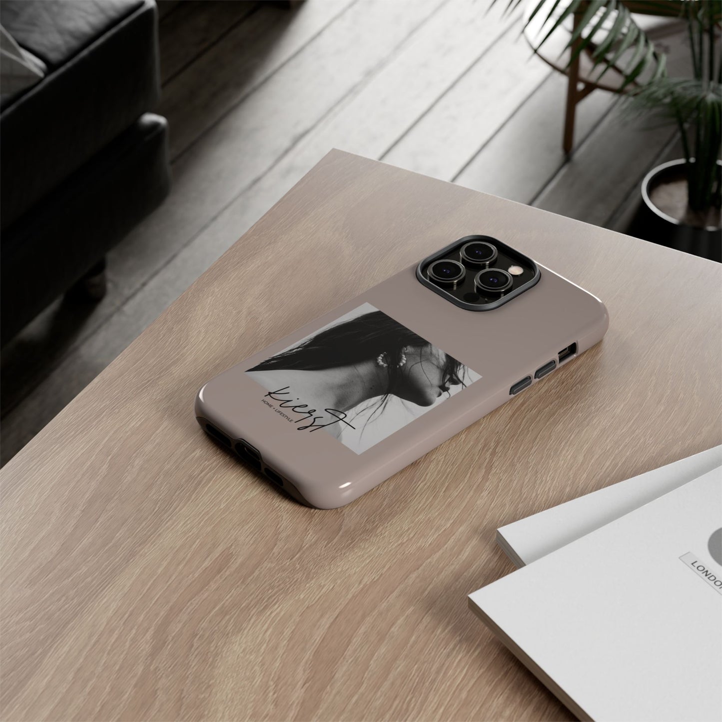 Monochrome Muse iPhone Case | Elevated Edge, Effortless Cool