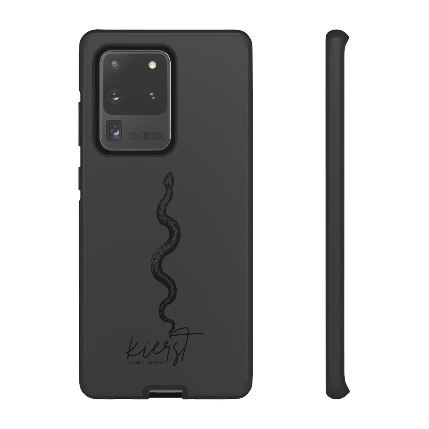 Long Black Snake Samsung Galaxy Phone Case | Power In The Subtleties
