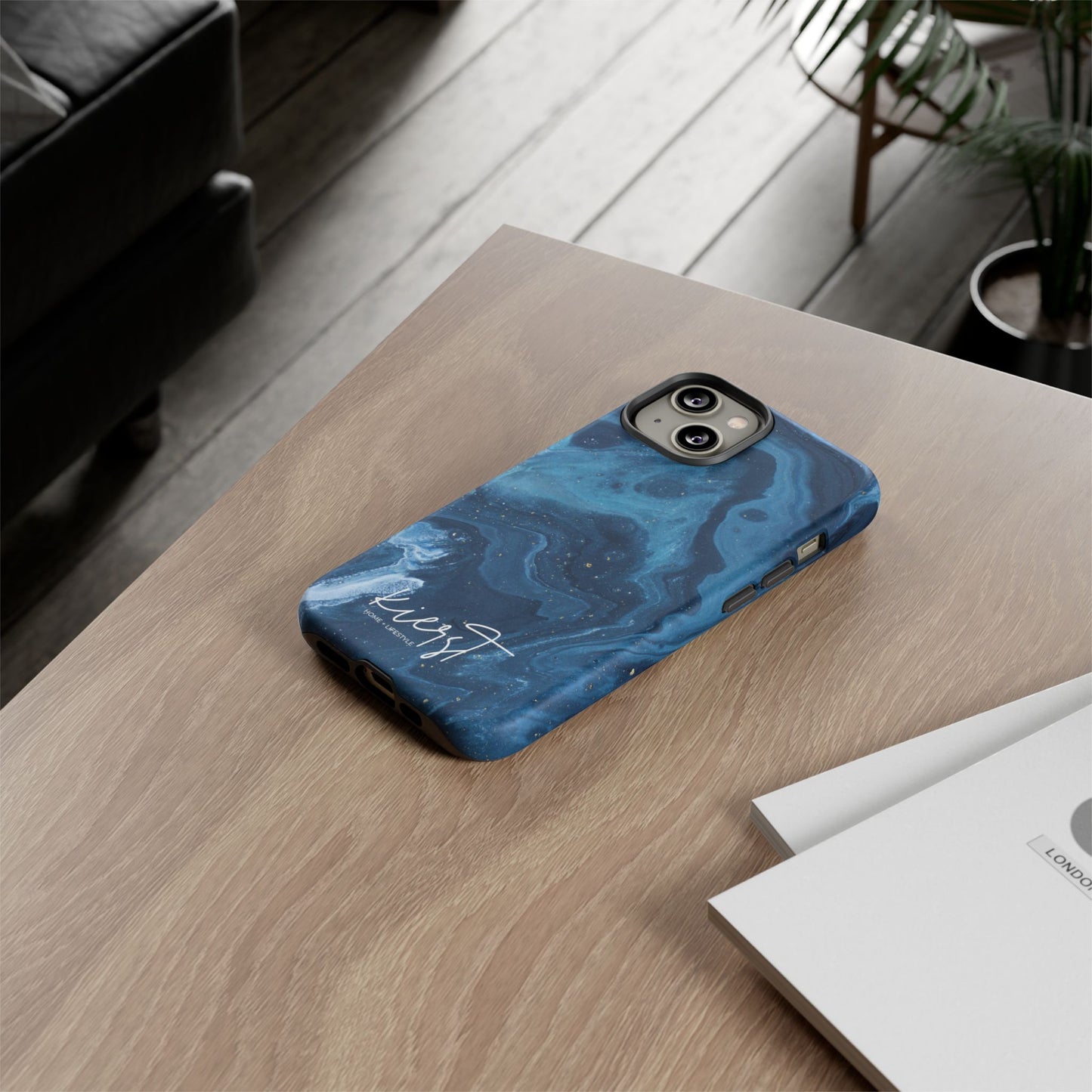 Blue Marble iPhone Case | Bold, Rich, & Unapologetically Refined