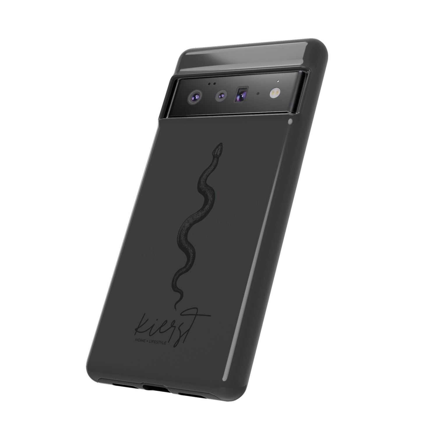 Long Black Snake Google Pixel Phone Case