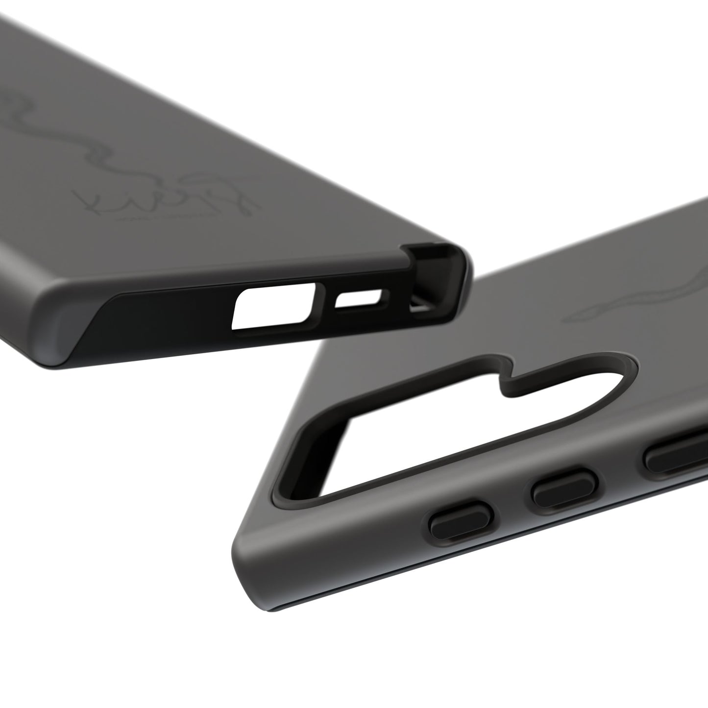 Long Black Snake Samsung Galaxy Phone Case | Power In The Subtleties