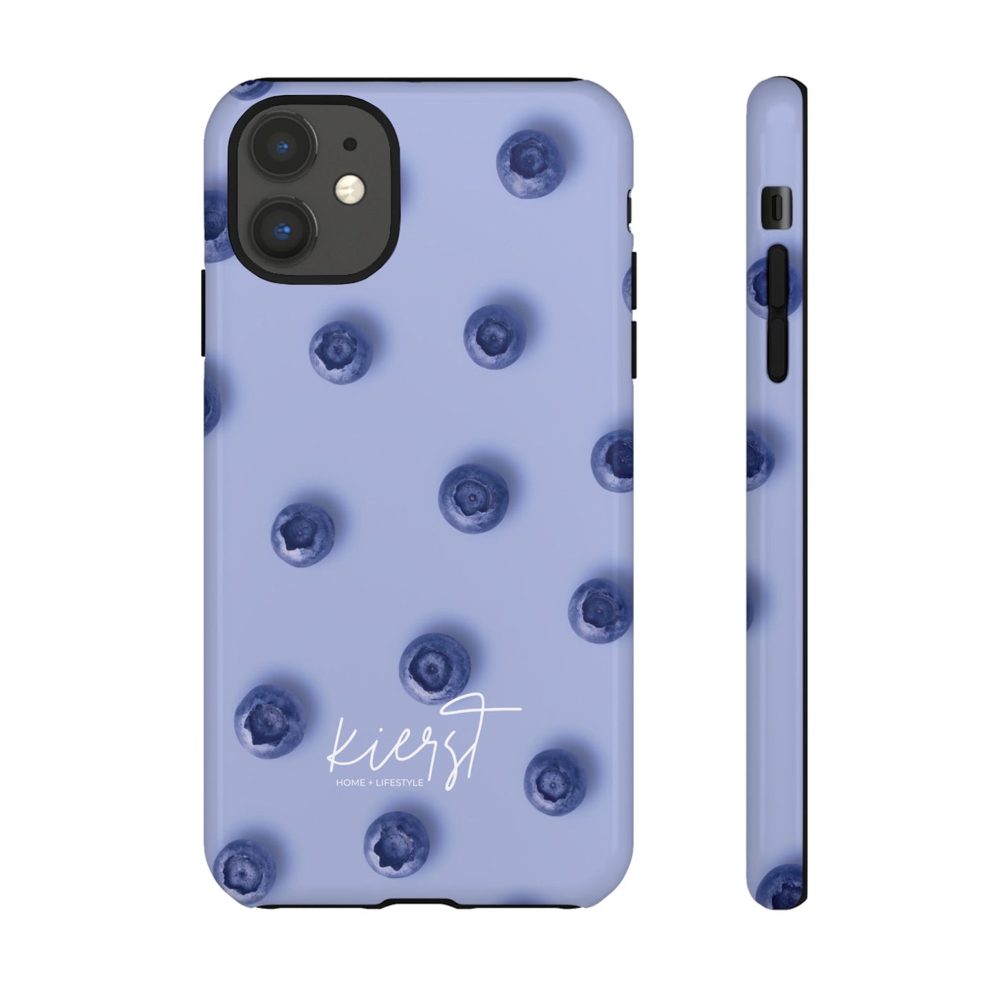 Blueberries iPhone Case | A refined play on fruit-forward charm