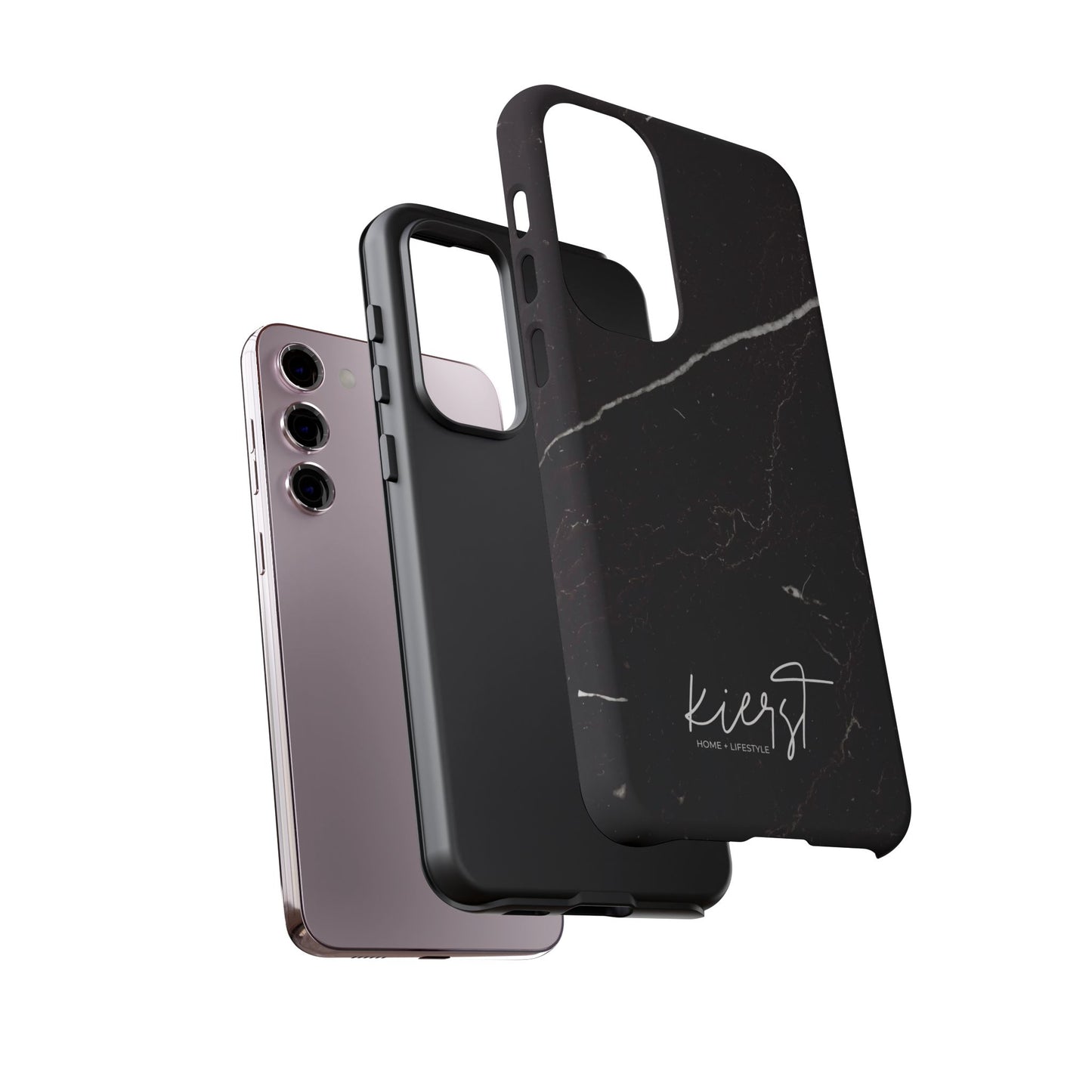 Black Marble Samsung Galaxy Phone Case | Elevated Protection Meets Timeless Design