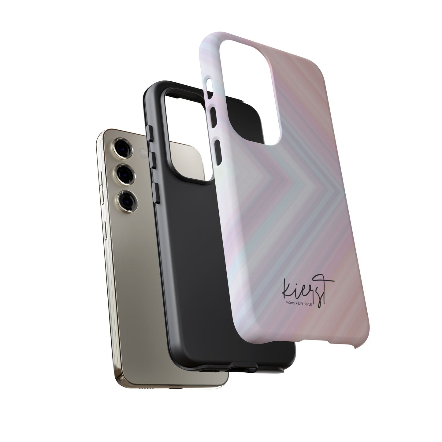 Pastel Arrows Samsung Galaxy Phone Case | Soft Geometry, Subtle Glow