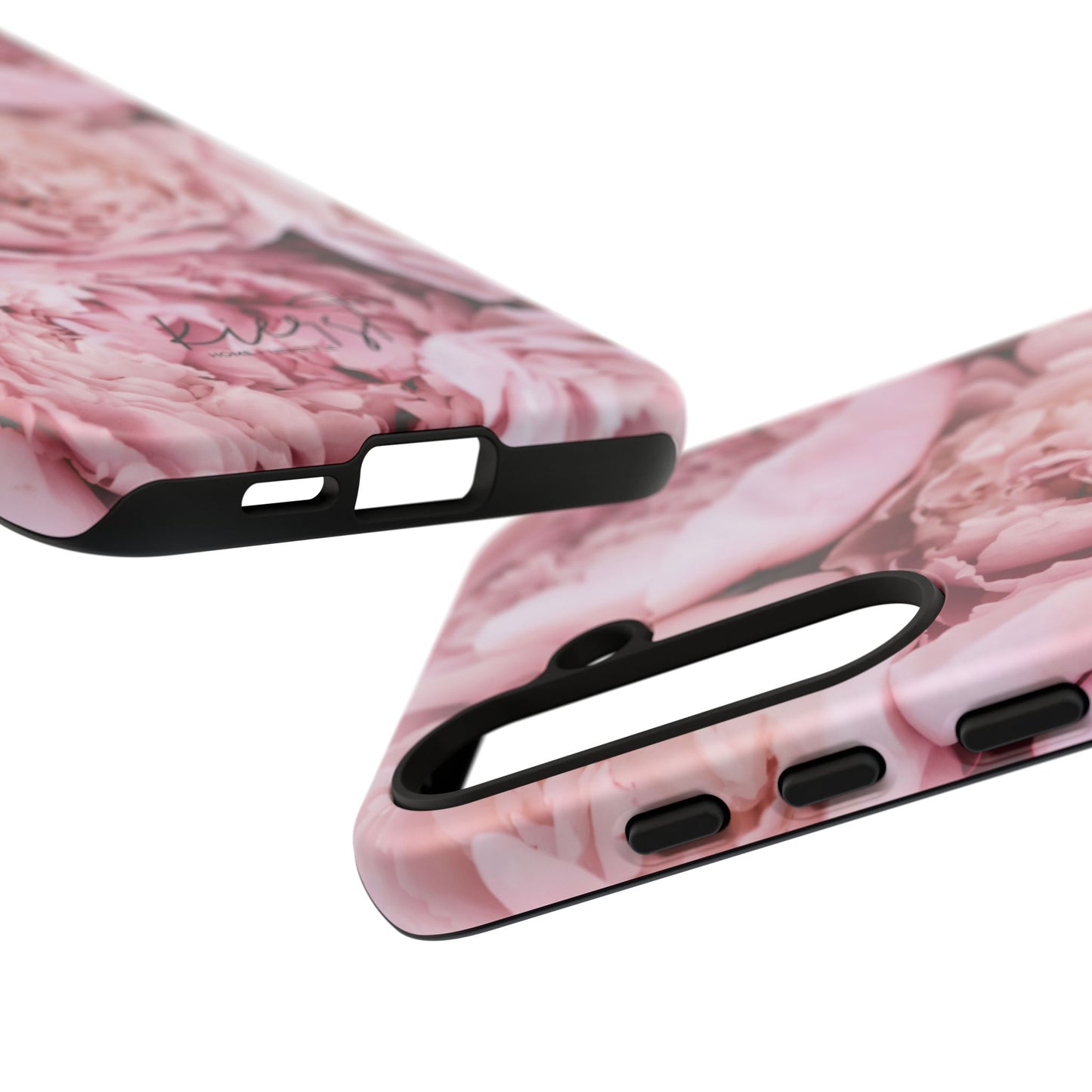 Pink Peonies Samsung Galaxy Case | A Floral Moment Lasts Longer Than Fresh Stems