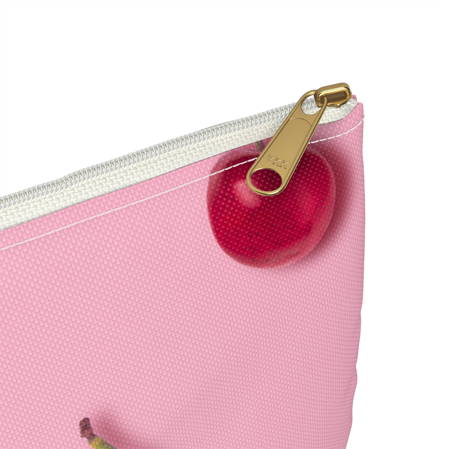 Cherries Accessory Pouch – Limited Edition Pop Cherry Print on Vibrant Pink