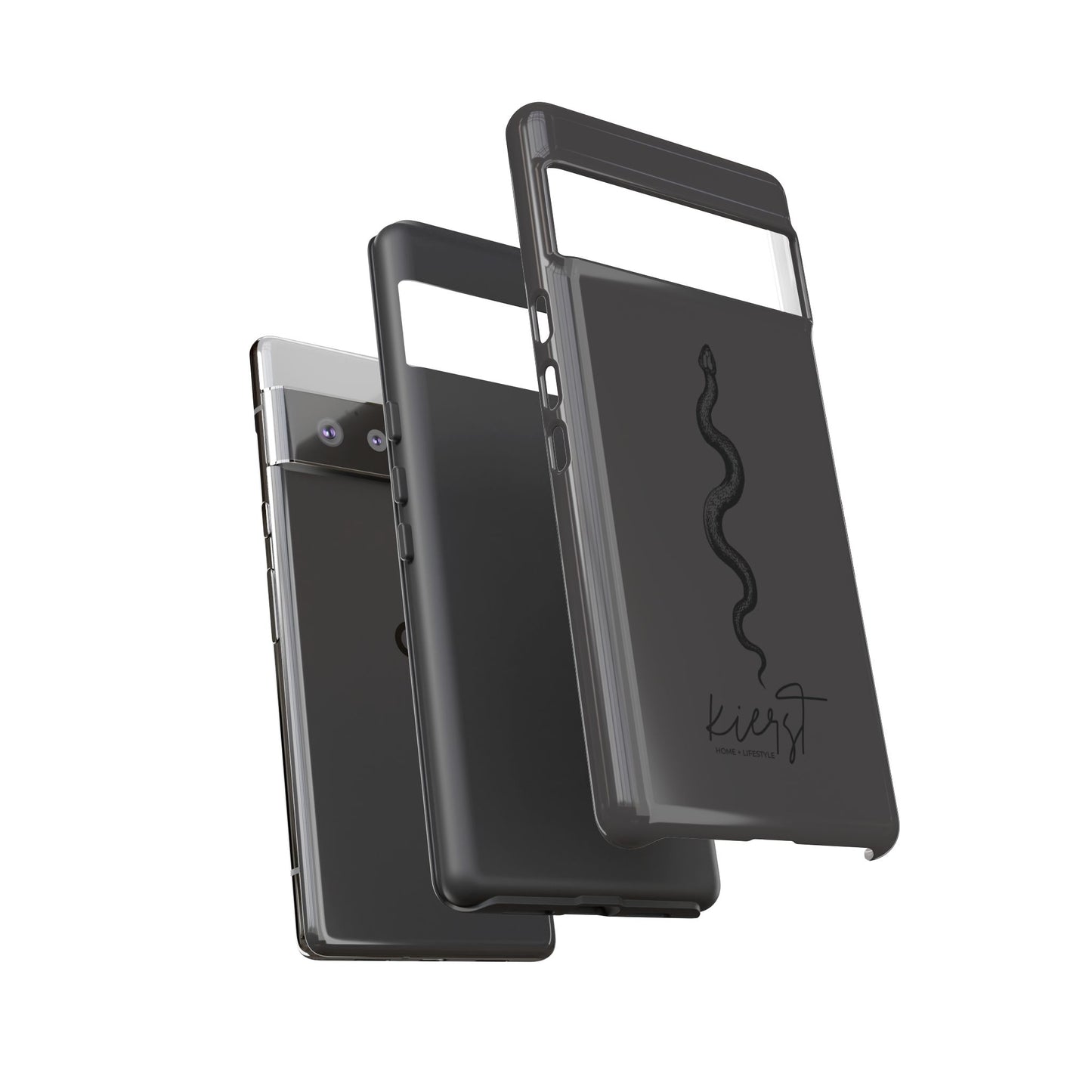 Long Black Snake Google Pixel Phone Case