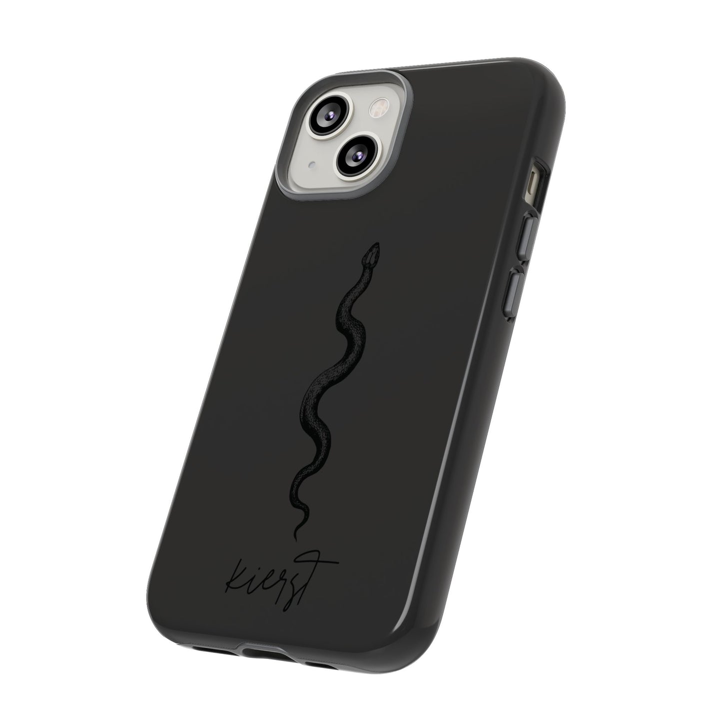Long Black Snake iPhone Case | Subtle Edge, Quiet Power