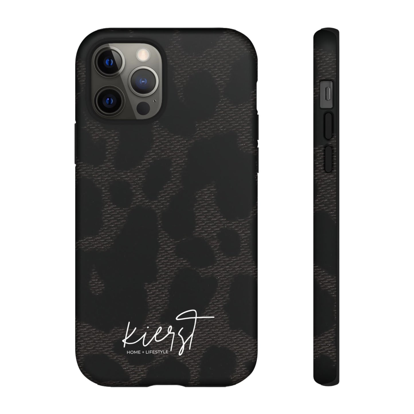 Black Leopard iPhone Case