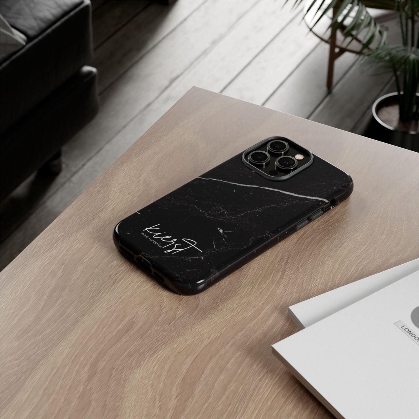 Black Marble iPhone Case | Refined Everyday Classic