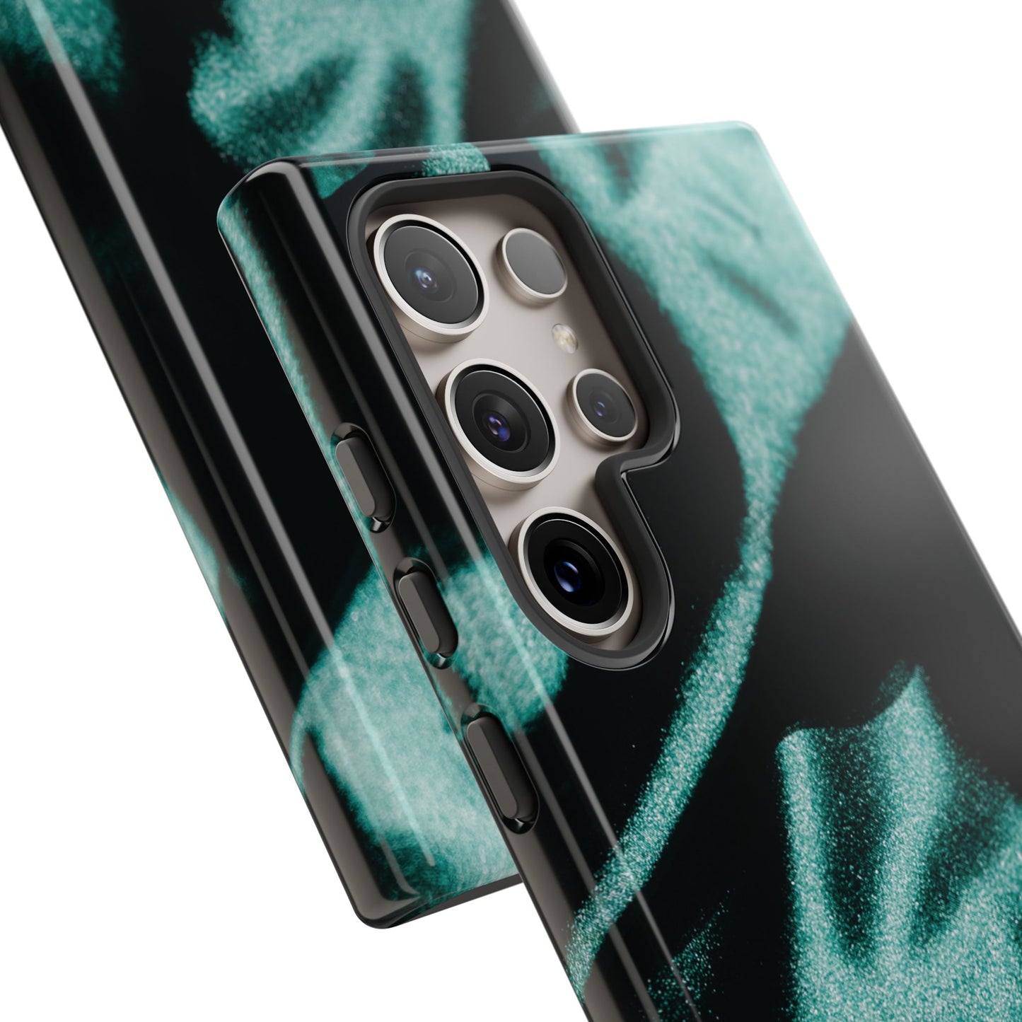 Emerald Silk Print Samsung Galaxy Case