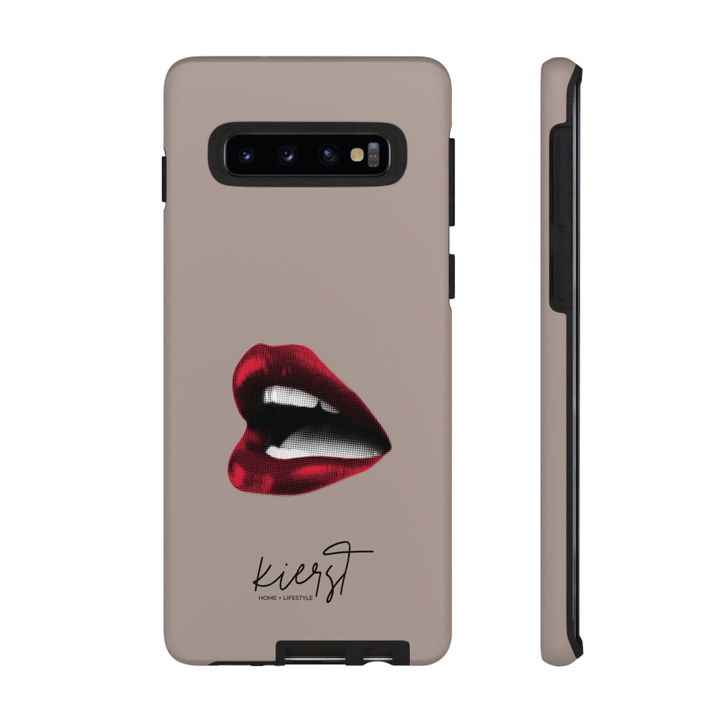 Retro Red Lips Samsung Galaxy Case | Pop Art, Luxe Feel