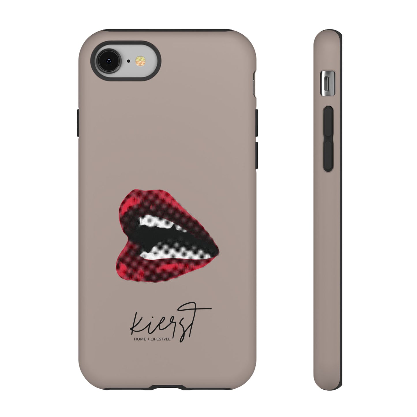 Retro Red Lips iPhone Case | Pop Art Meets Polished